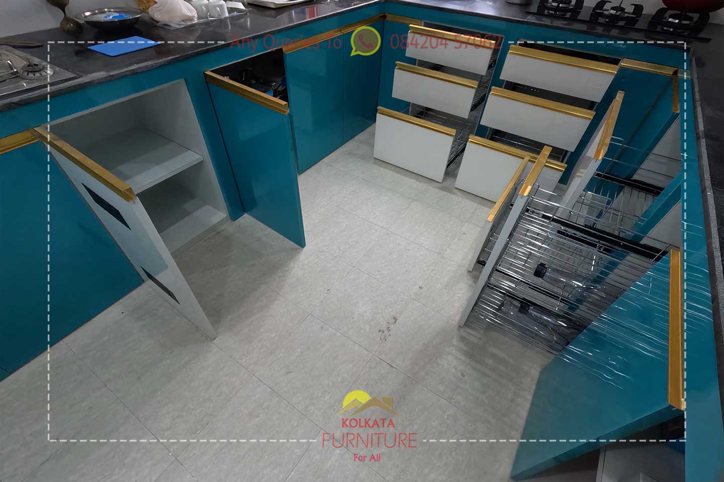 Modern Kitchen Cabinet Kolkata