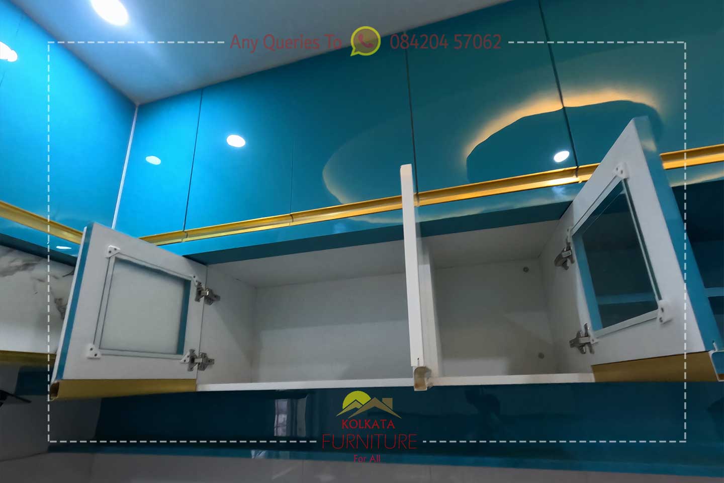 PU Finished Kitchen Cabinets