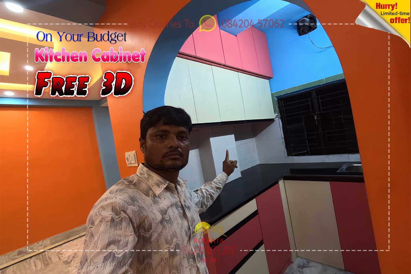 Modular Kitchen Cabinet Under 50000 In Howrah