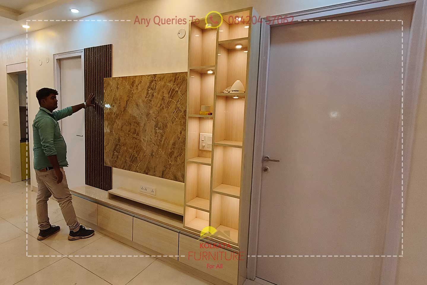 8ft LCD cabinet modular LCD unit Kolkata