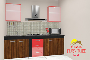 modular kitchen cabinets in laketown kolkata