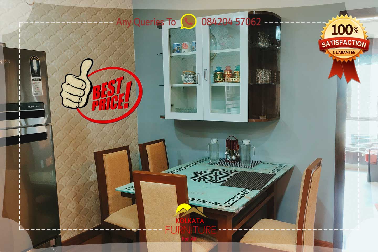 1 bhk home furniture package 1.5 lakh price