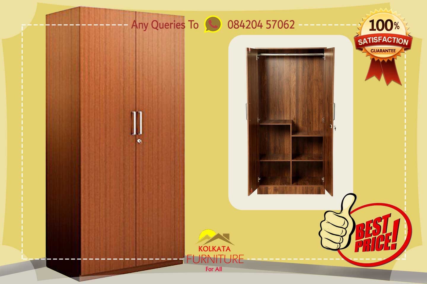 ₹1.5 lakh 1 bhk furniture in kolkata