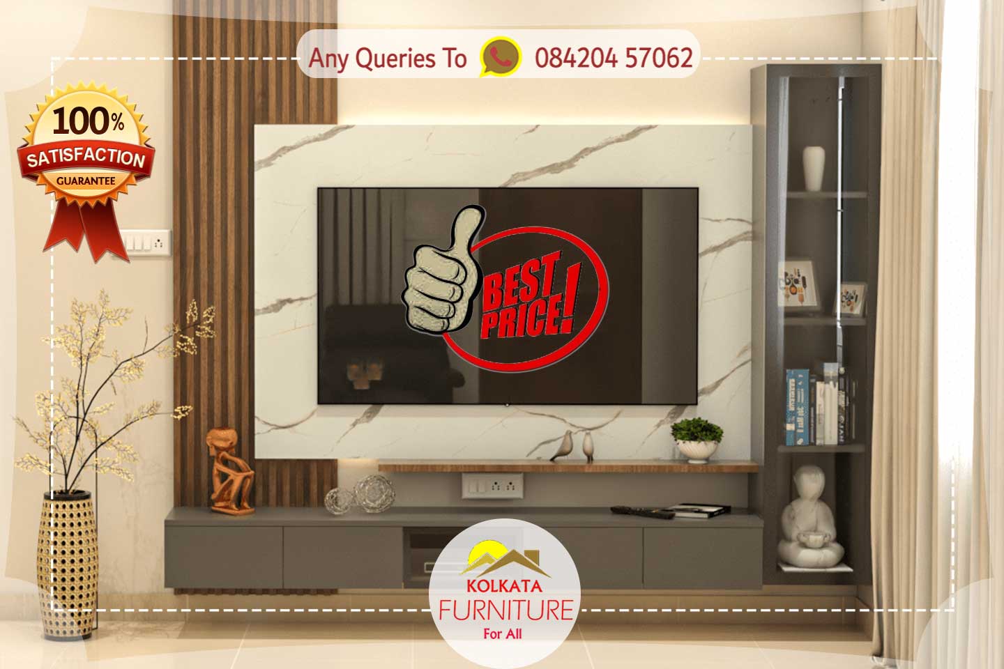 1 bhk home furniture price 2 lakh in west bengal