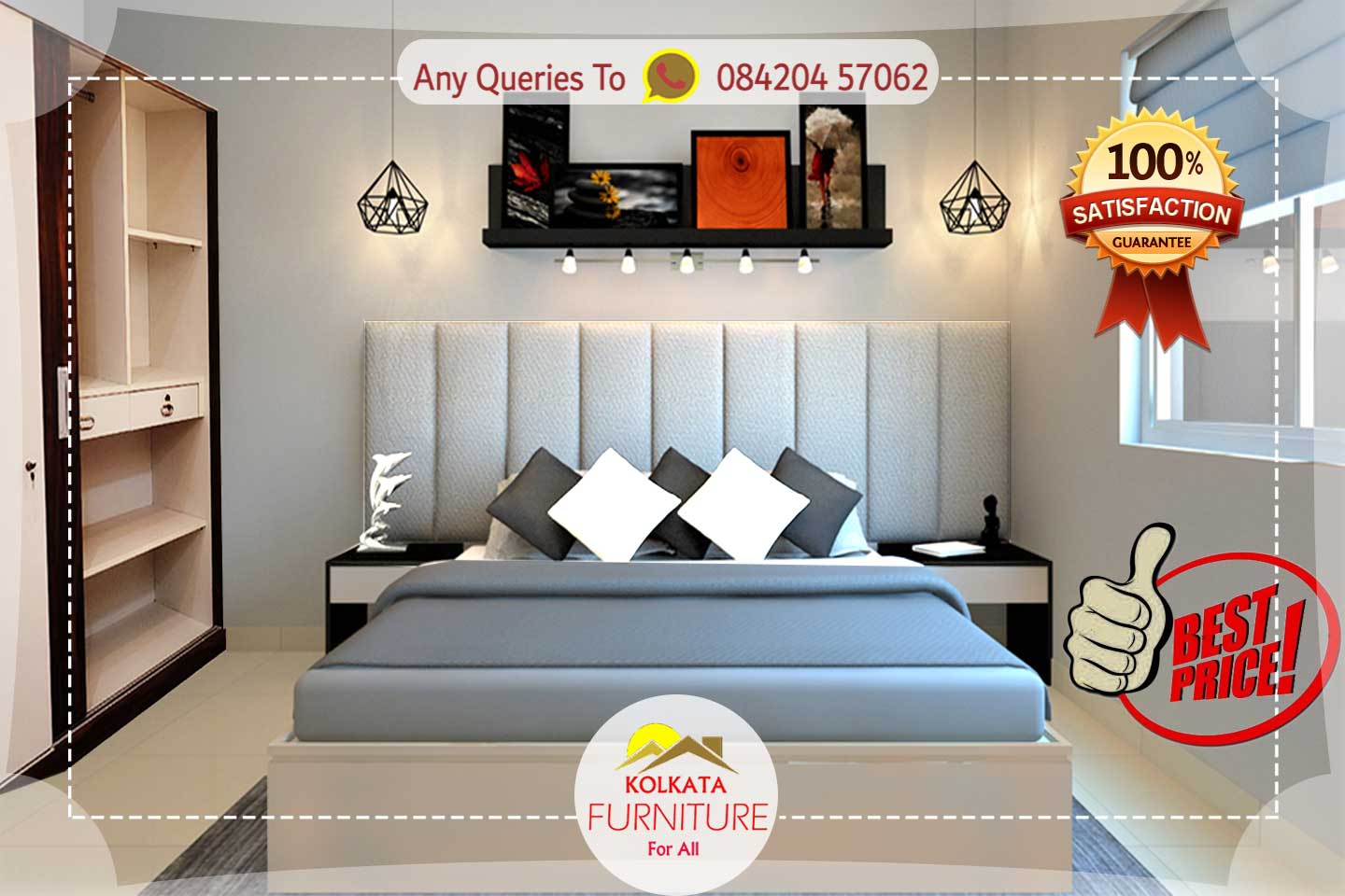 complete 1 bhk furniture price 2 lahks near me