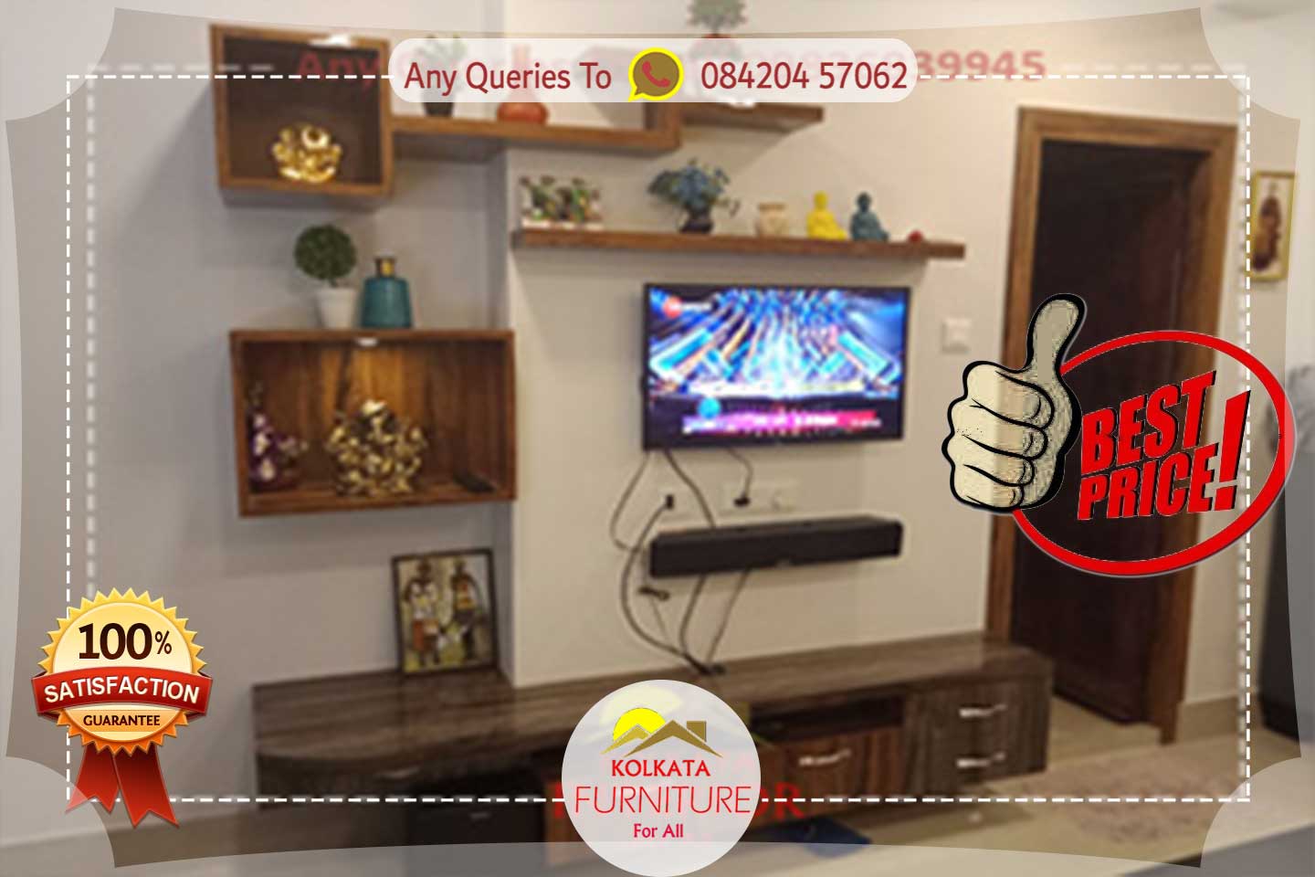 latest 1bhk furniture budget of ₹2.20 lakh