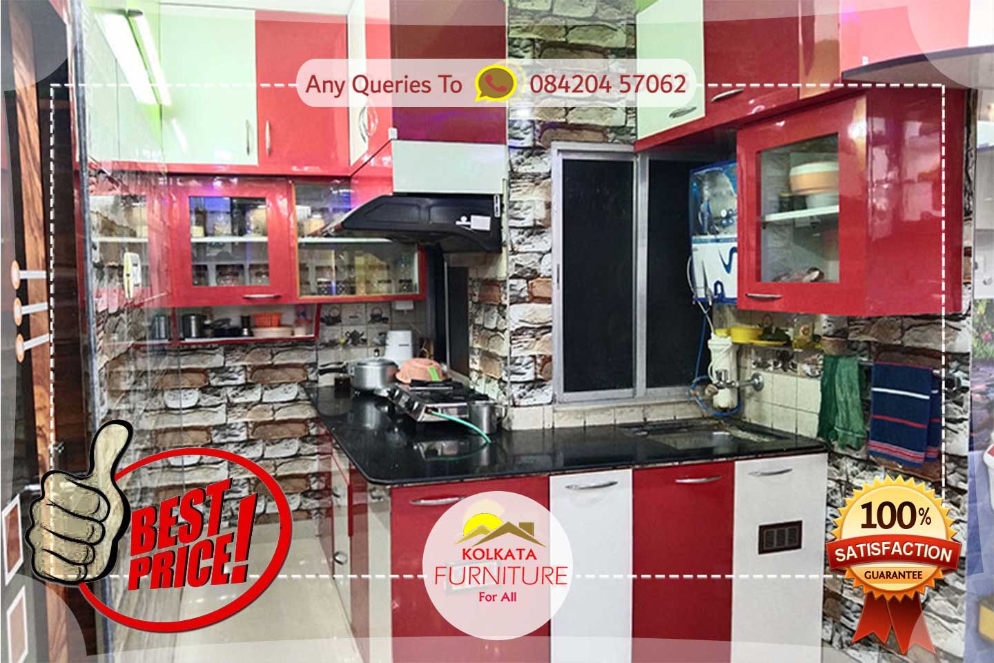 1 bhk furniture price 2.75 lakh kolkata india