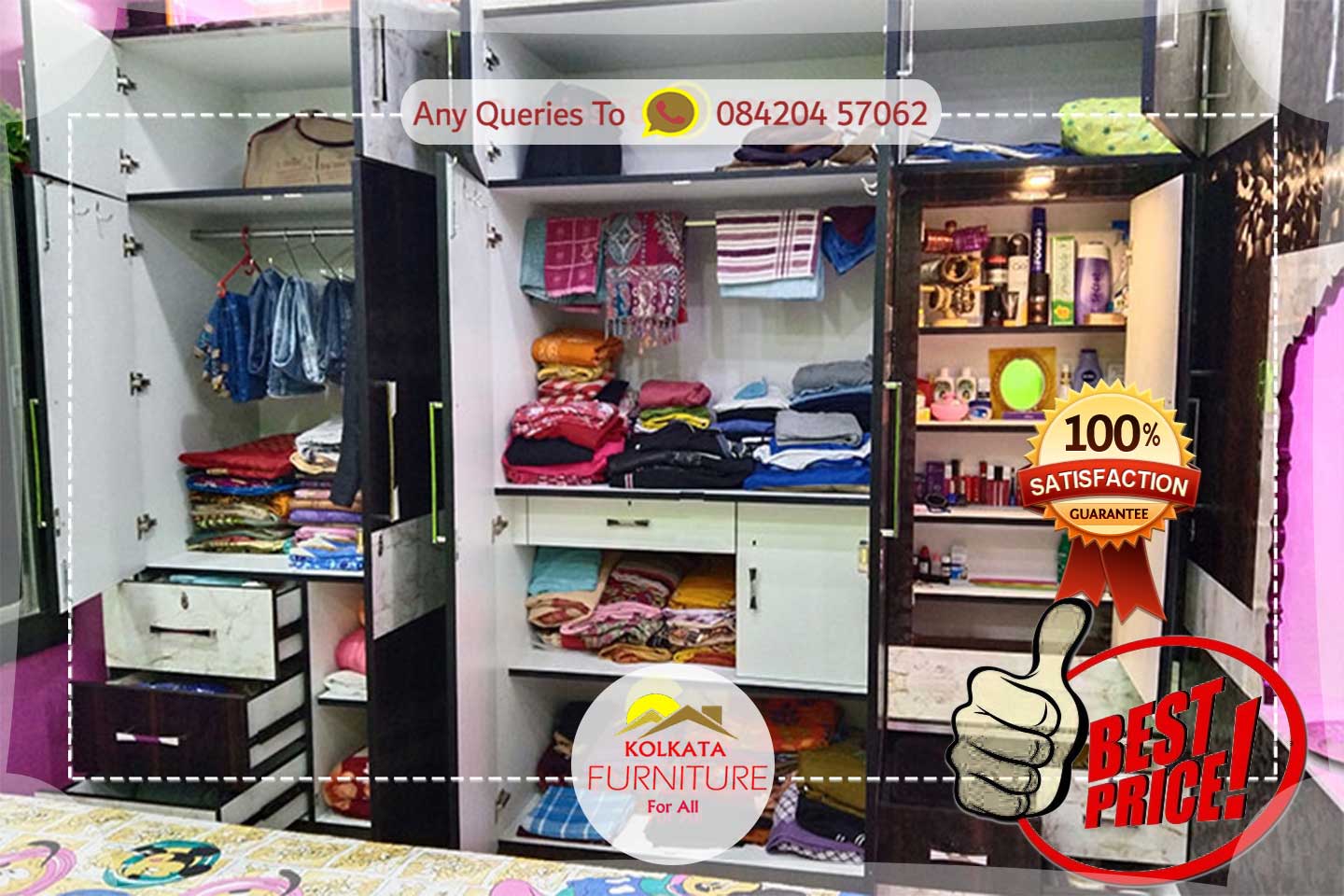 affordable 1bhk apartment furniture packages kolkata