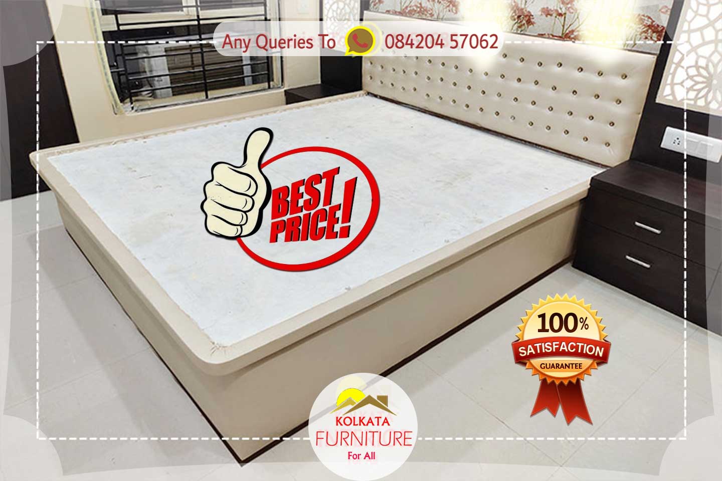 1 bhk furniture price 3.5 lakhs