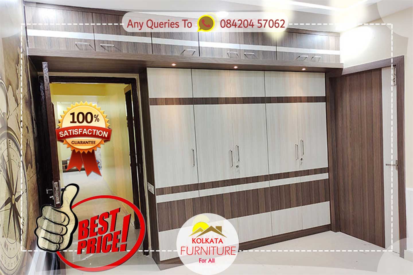 3.5 lakhs 1 bhk furniture in kolkata