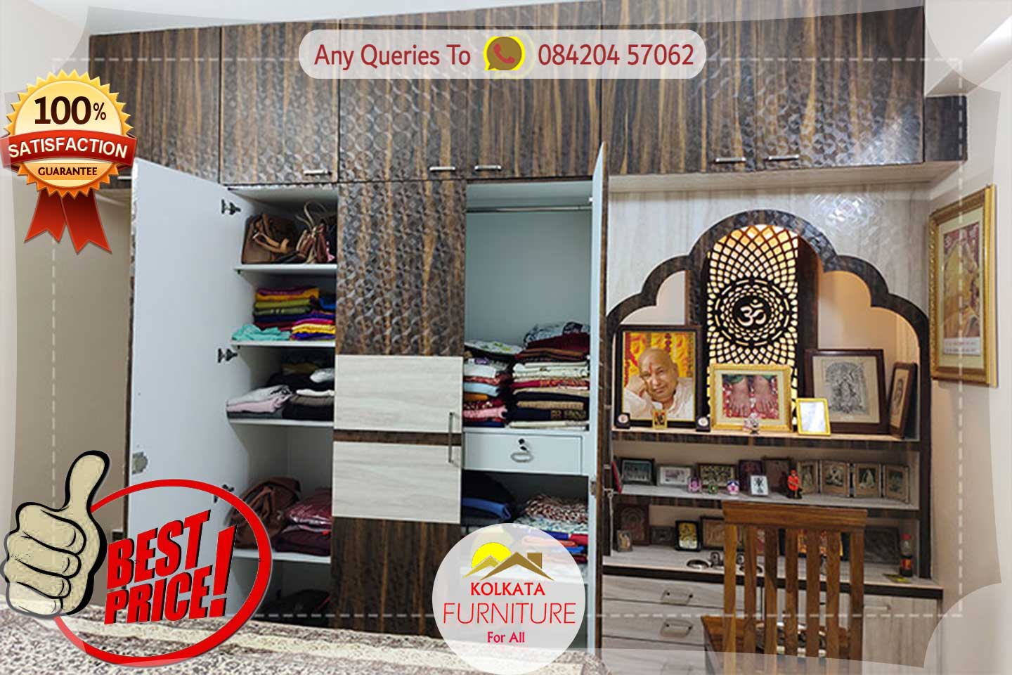 3 bedroom wooden furniture price west bengal