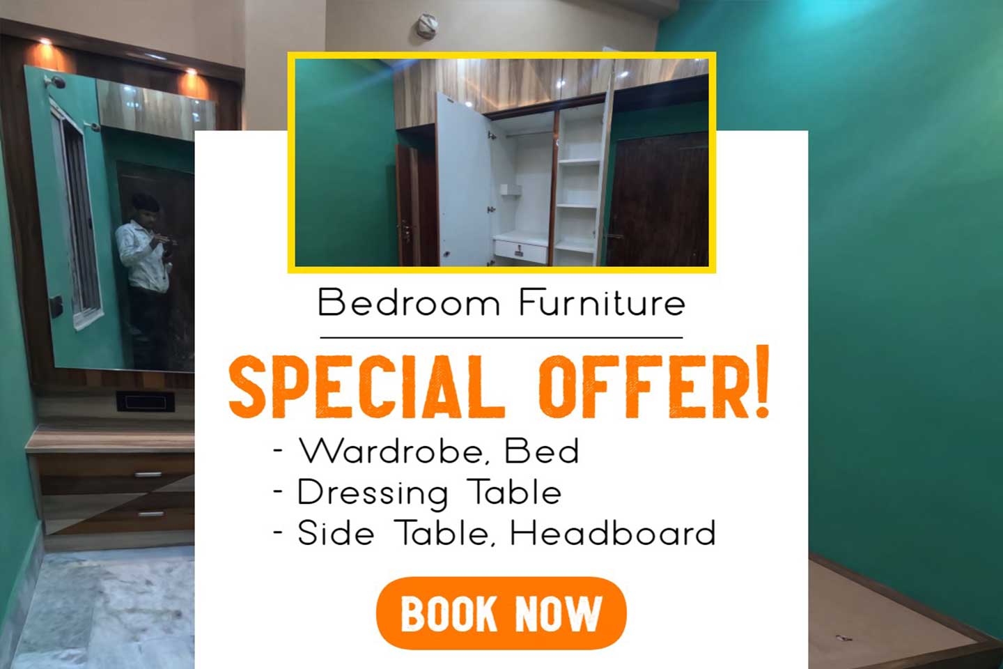 Bedroom Furniture ₹ 95000 In Howrah