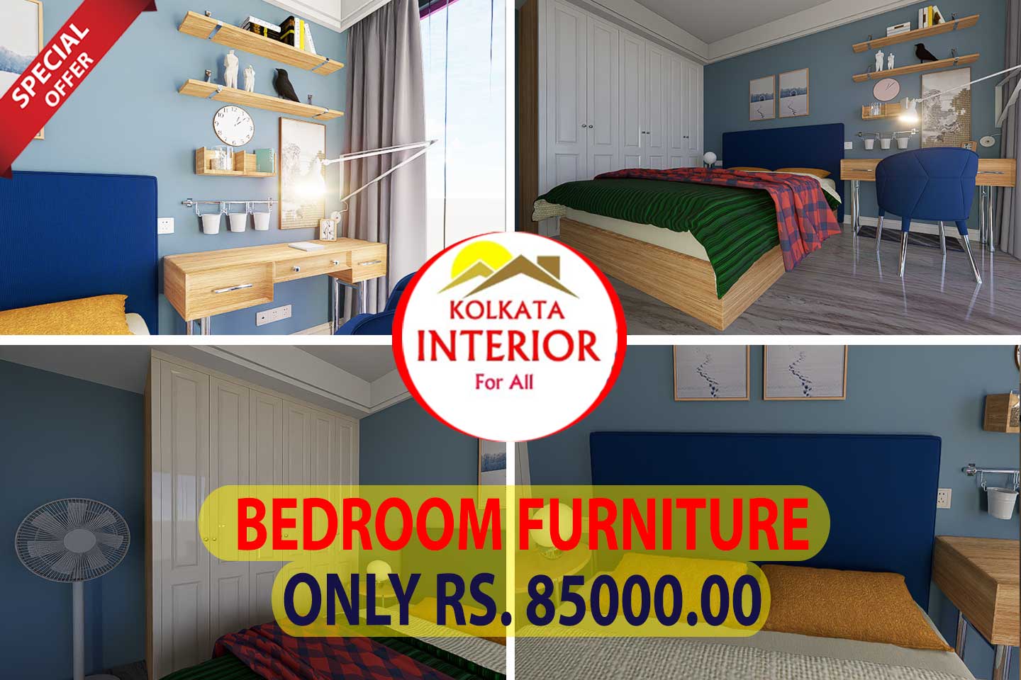 Bedroom Furniture Price ₹85000