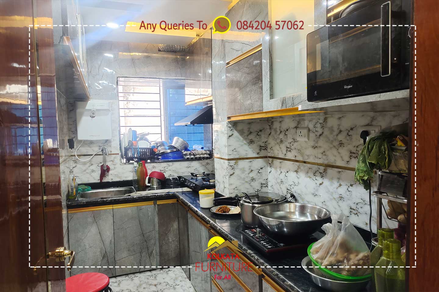 8 x 6 modular kitchen price kolkata