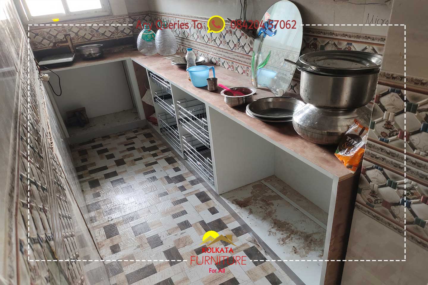 kitchen cabinet price west bengal under 80000