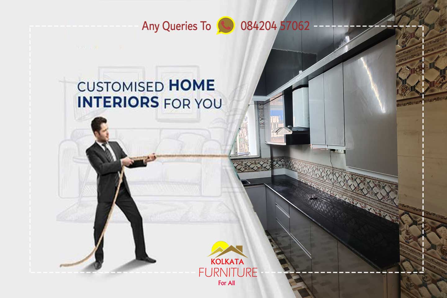 kitchen cabinets price beliaghata kolkata