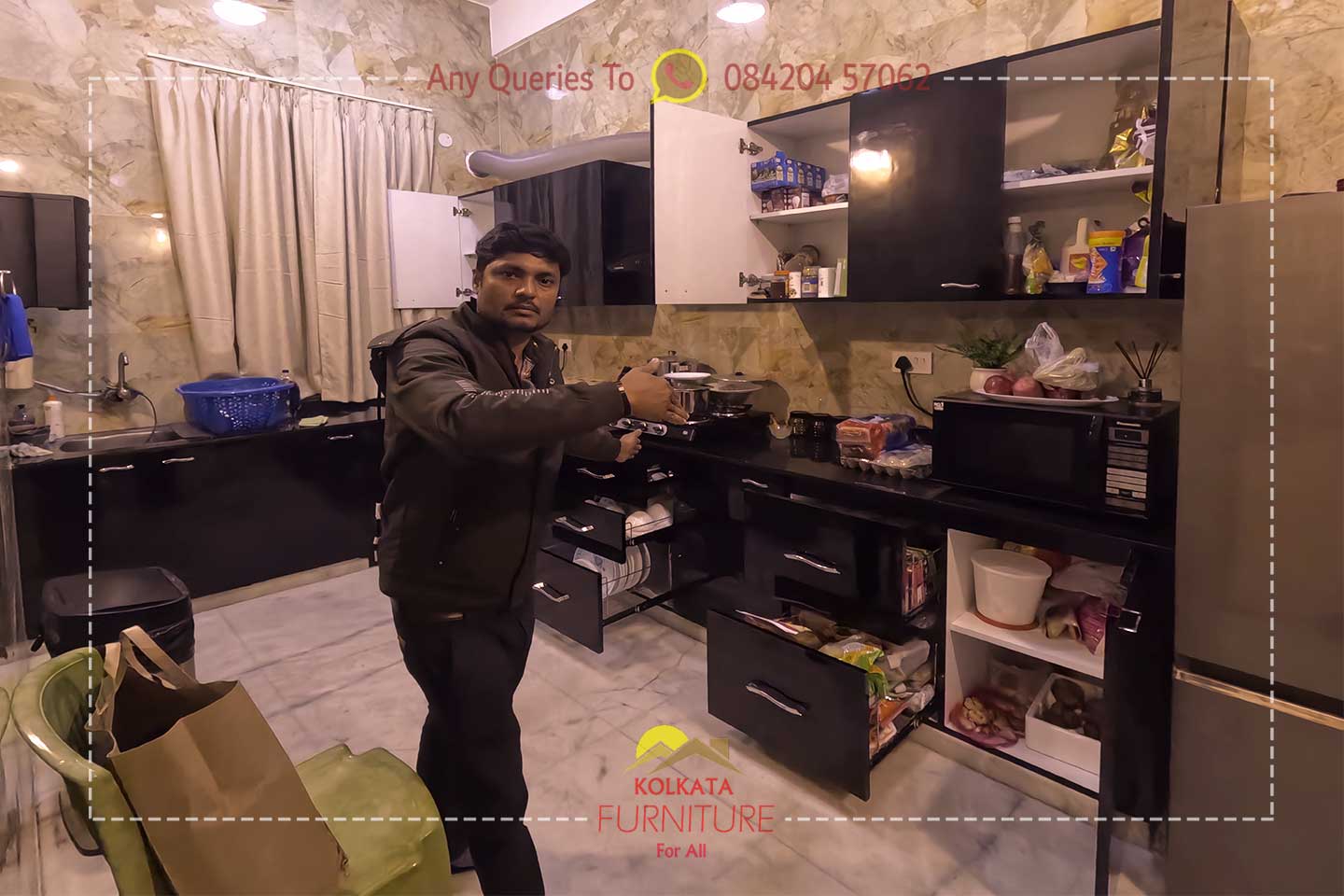 kitchen cabinet ideas in new town rajarhat with price
