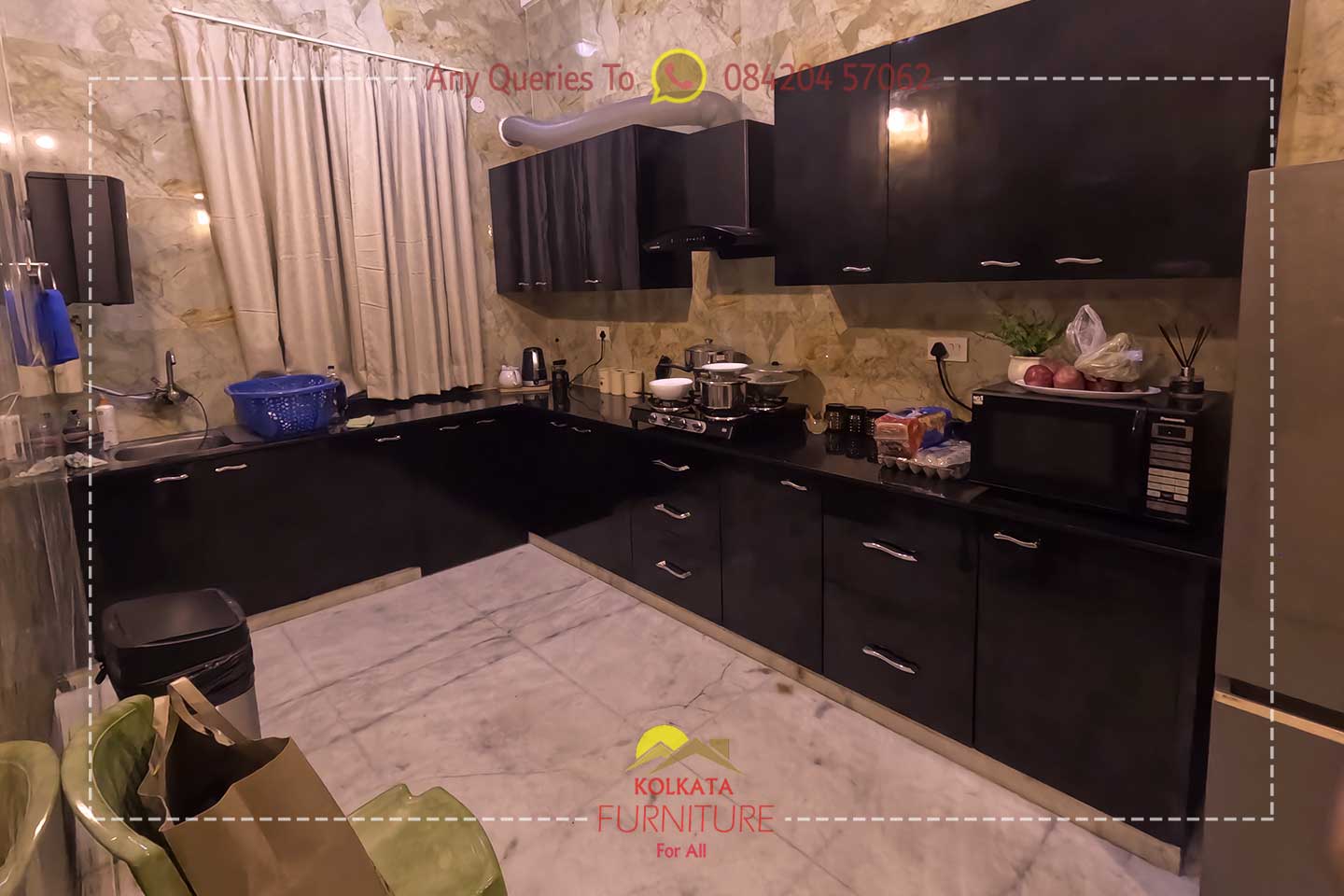 modular kitchen cabinet new town ideal villas