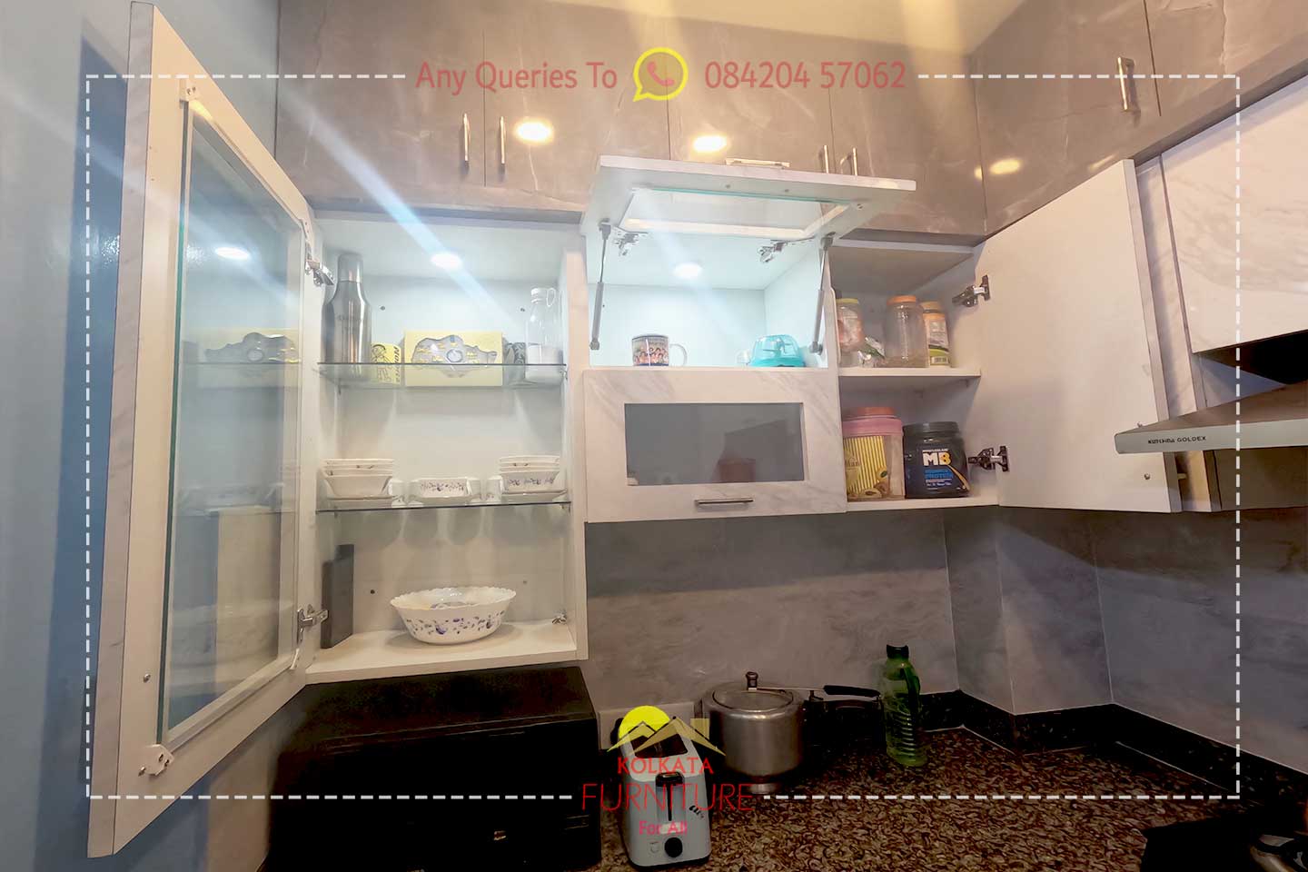 modular kitchen cabinet price ballygunge